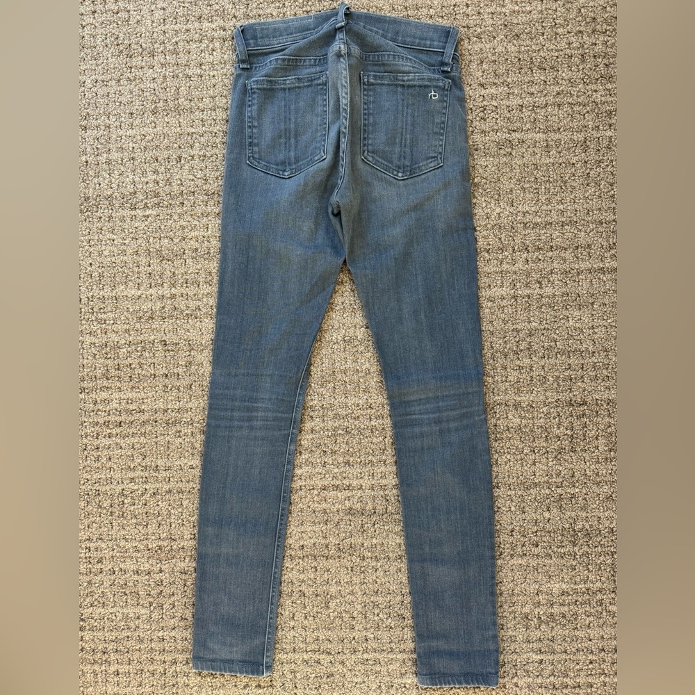 rag & bone Low-Rise Skinny Jeans
